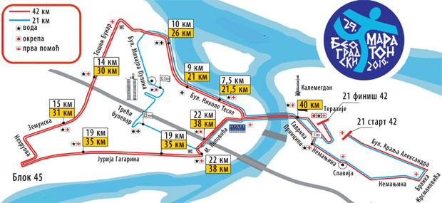 Цео град тркачка зона